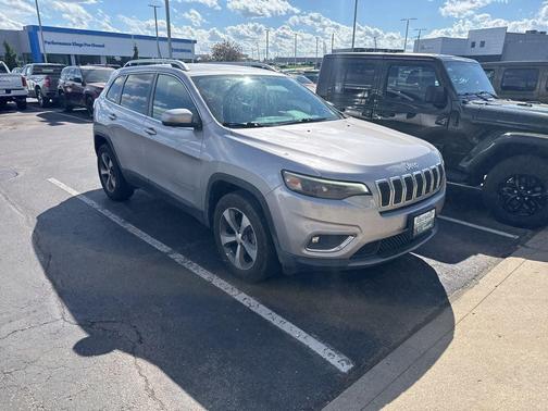 Billet Silver Metallic Clearcoat 2019 Jeep Cherokee Limited