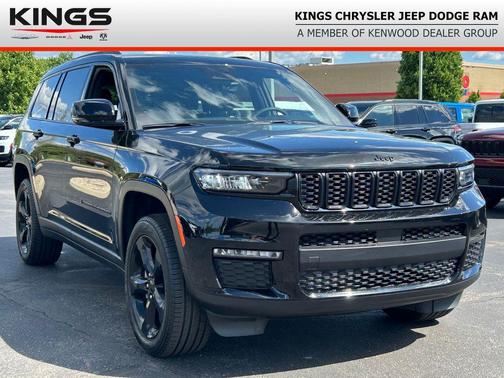 Diamond Black Crystal Pearlcoat 2025 Jeep Grand Cherokee L Limited