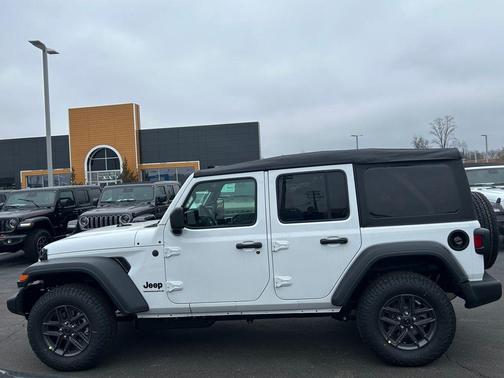 Bright White Clearcoat 2026 Jeep Wrangler Sport S