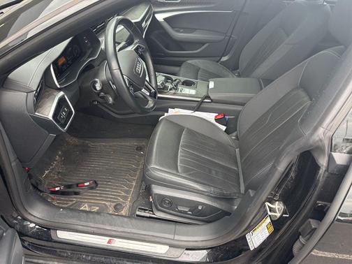 Mythos Black Metallic 2021 Audi A7 55 Premium Plus