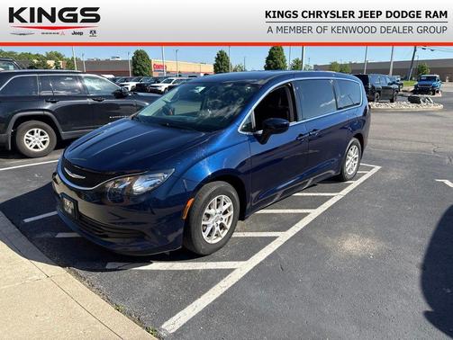 Jazz Blue Pearlcoat 2017 Chrysler Pacifica Touring