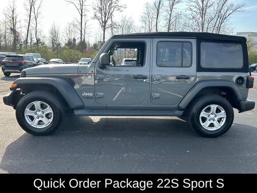 Sting-Gray Clearcoat 2021 Jeep Wrangler Unlimited Sport