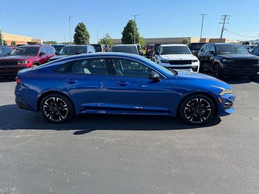 Sapphire Blue 2022 Kia K5 GT-Line