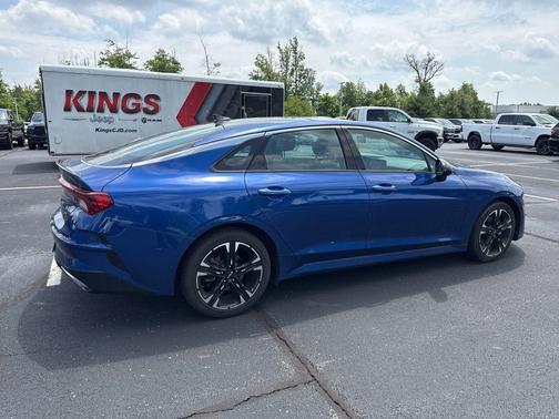 Sapphire Blue 2022 Kia K5 GT-Line