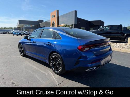 Sapphire Blue 2022 Kia K5 GT-Line
