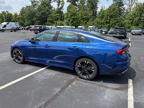Sapphire Blue 2022 Kia K5 GT-Line