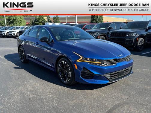 Sapphire Blue 2022 Kia K5 GT-Line