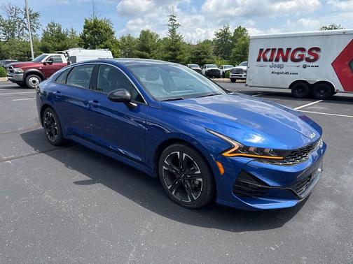 Sapphire Blue 2022 Kia K5 GT-Line