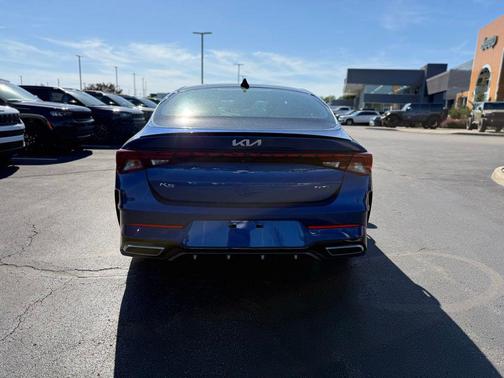 Sapphire Blue 2022 Kia K5 GT-Line