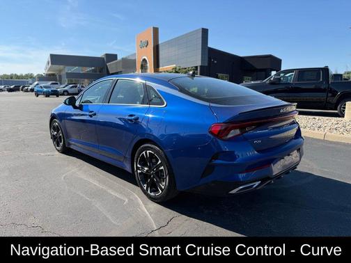 Sapphire Blue 2022 Kia K5 GT-Line