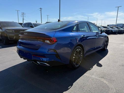 Sapphire Blue 2022 Kia K5 GT-Line