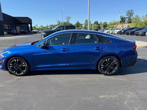 Sapphire Blue 2022 Kia K5 GT-Line