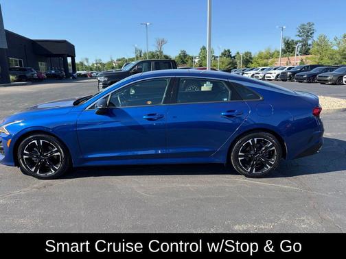 Sapphire Blue 2022 Kia K5 GT-Line