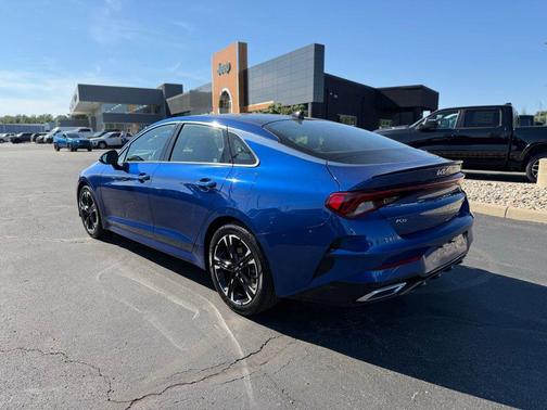 Sapphire Blue 2022 Kia K5 GT-Line
