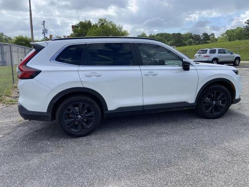 White 2025 Honda CR-V Hybrid Sport Touring
