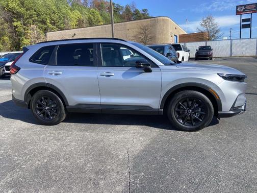 Solar Silver Metallic 2026 Honda CR-V Hybrid Sport-L