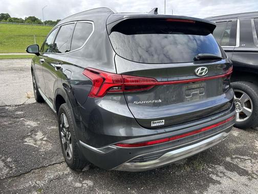 Gray 2022 Hyundai SANTA FE Limited