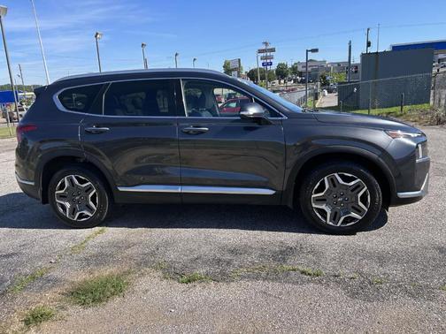 Gray 2022 Hyundai SANTA FE Limited