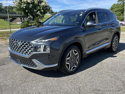 Gray 2022 Hyundai SANTA FE Limited