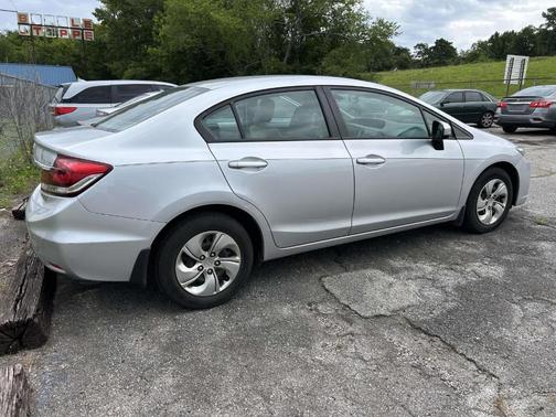 Silver 2014 Honda Civic LX