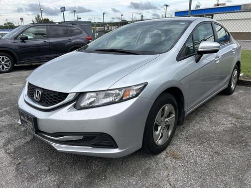 Silver 2014 Honda Civic LX