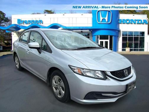 Silver 2014 Honda Civic LX