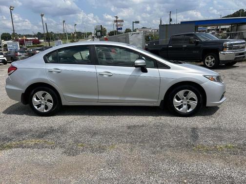 Silver 2014 Honda Civic LX