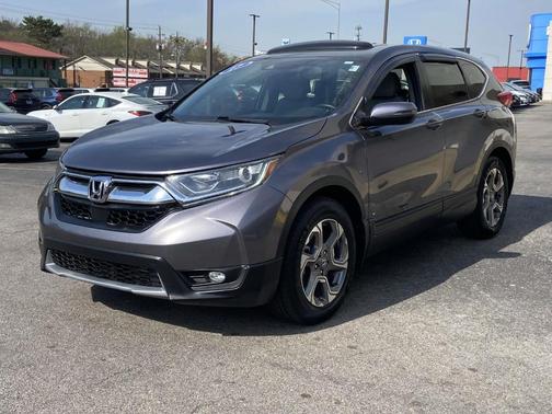 Gray 2017 Honda CR-V EX-L