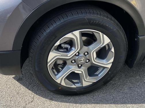 Gray 2017 Honda CR-V EX-L