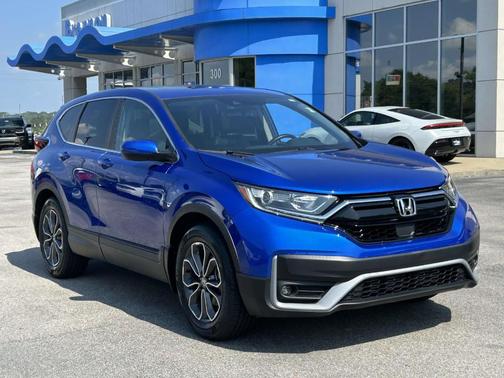 Blue 2022 Honda CR-V EX-L