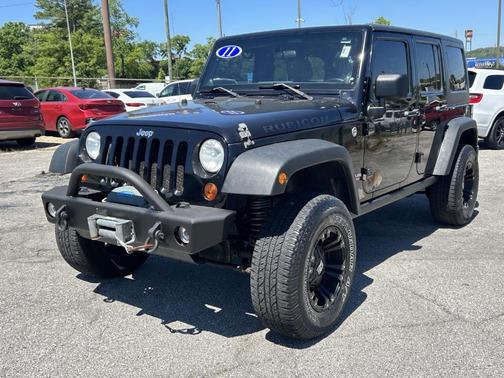 Black Clearcoat 2011 Jeep Wrangler Unlimited Rubicon