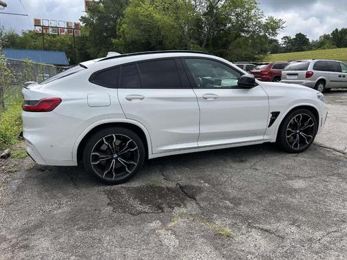 White 2021 BMW X4 M AWD