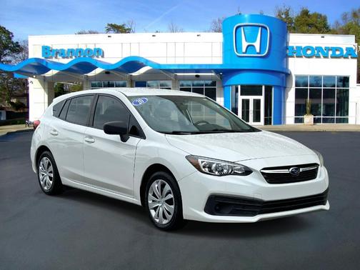 Crystal White Silica 2020 Subaru Impreza Base