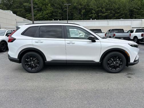 Platinum White Pearl 2026 Honda CR-V Hybrid Sport-L