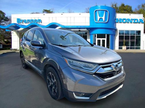 Gray 2017 Honda CR-V Touring