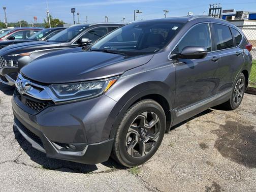 Gray 2017 Honda CR-V Touring