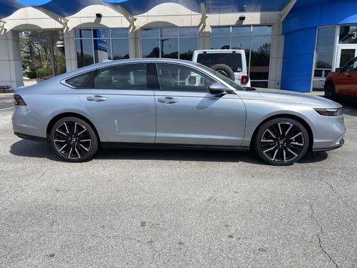 Solar Silver Metallic 2026 Honda Accord Hybrid Touring