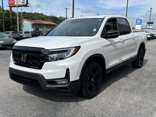 White 2025 Honda Ridgeline Black Edition