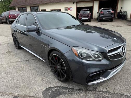 Steel Gray Metallic 2015 Mercedes-Benz E-Class E 63 AMG S-Model 4MATIC