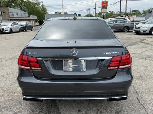 Steel Gray Metallic 2015 Mercedes-Benz E-Class E 63 AMG S-Model 4MATIC