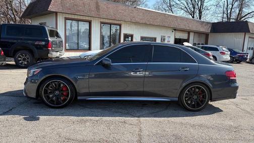 Steel Gray Metallic 2015 Mercedes-Benz E-Class E 63 AMG S-Model 4MATIC