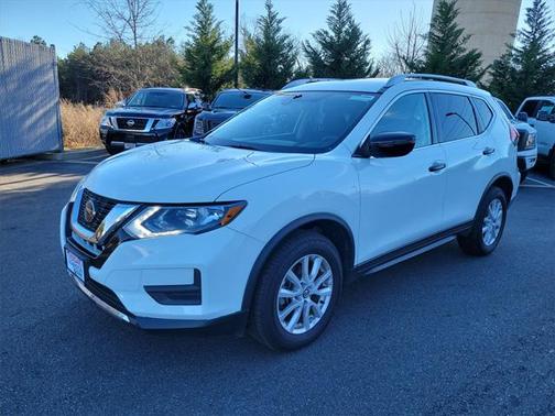 Glacier White 2020 Nissan Rogue SV