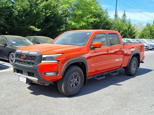 Afterburn Orange 2025 Nissan Frontier PRO-4X