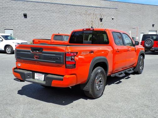 Afterburn Orange 2025 Nissan Frontier PRO-4X