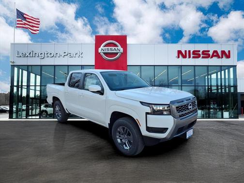 Glacier White 2026 Nissan Frontier SV