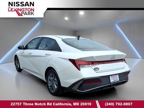 Serenity White 2024 Hyundai ELANTRA SEL