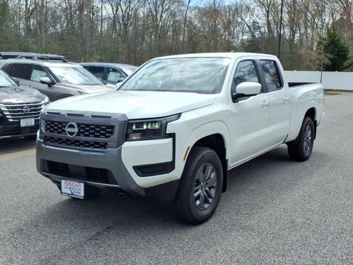 Glacier White 2026 Nissan Frontier SV