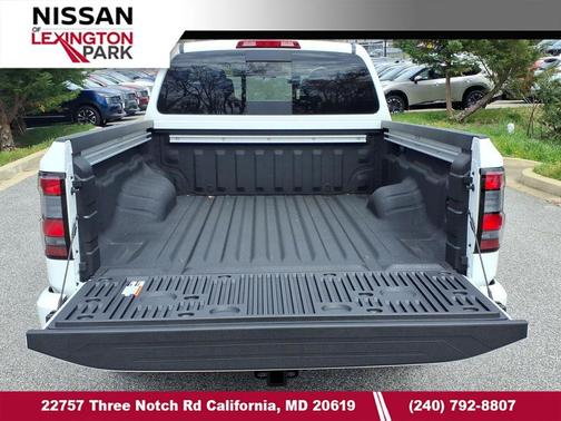 Glacier White 2026 Nissan Frontier SV