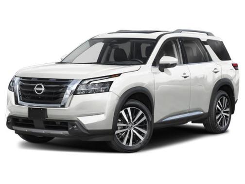 Pearl White Tricoat 2024 Nissan Pathfinder Platinum 4WD