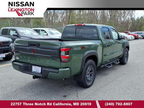Tactical Green Metallic 2026 Nissan Frontier PRO-4X